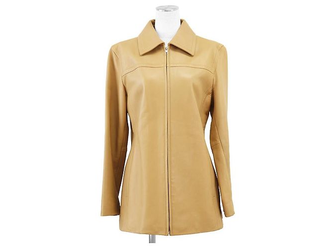COACH Leather Coat