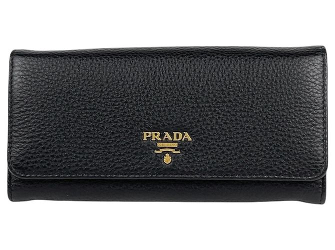 Prada Long Leather Wallet