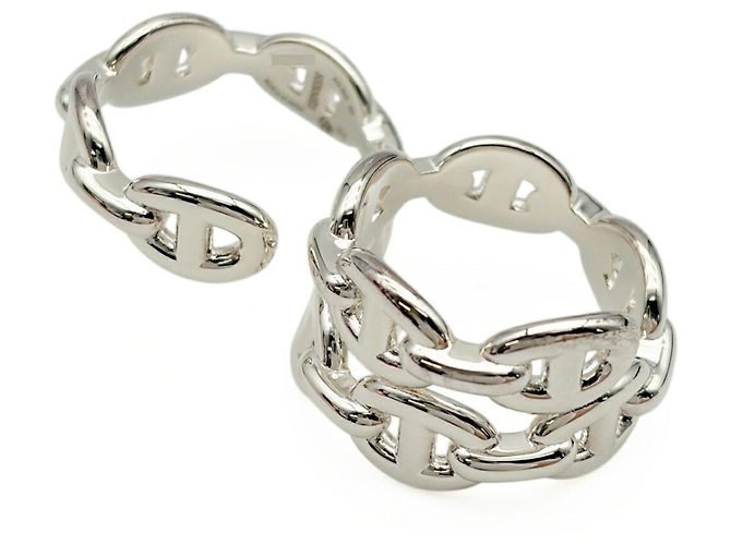 Chaîne d'ancre Hermès Hermes Chaine d'Ancre Enchainée Double Ring