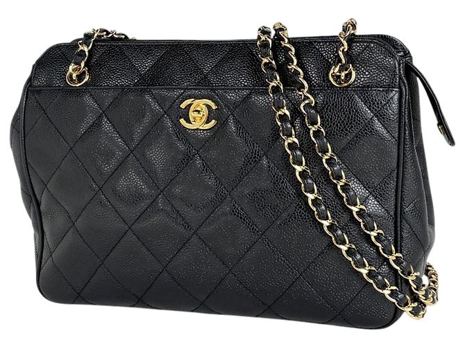 Borsa a tracolla Chanel Matelassé Nera