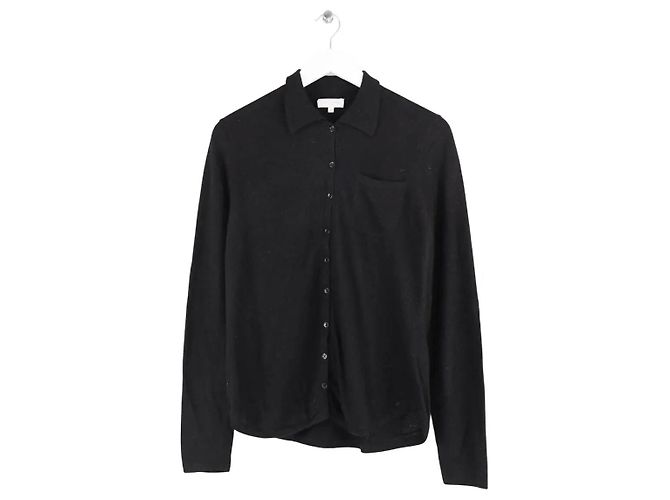 Eric Bompard Kaschmirhemd Schwarz M