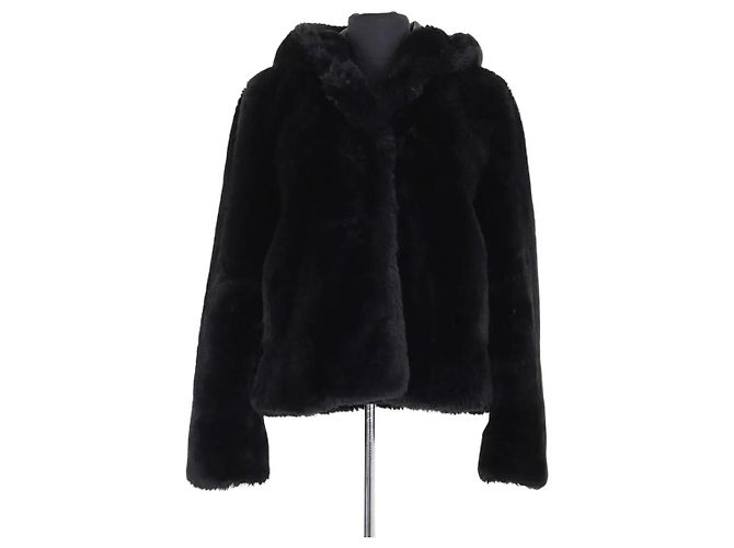 Sandro Black Coat