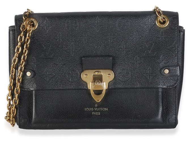 Louis Vuitton Black Monogram Empreinte Vavin PM