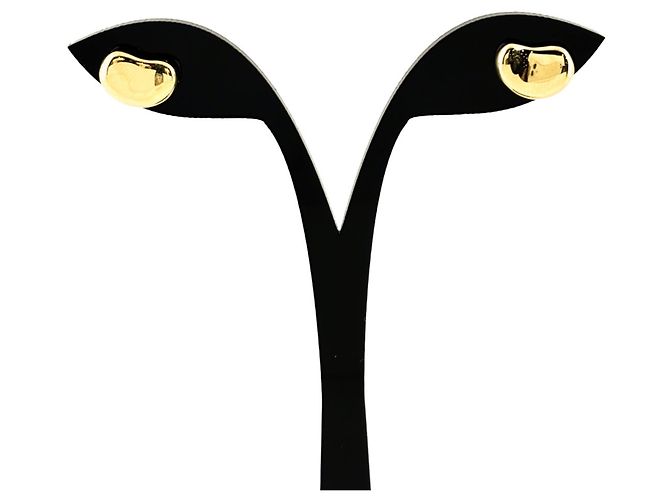 Autre Marque Orecchini a lobo Tiffany & Co. Bean in oro giallo