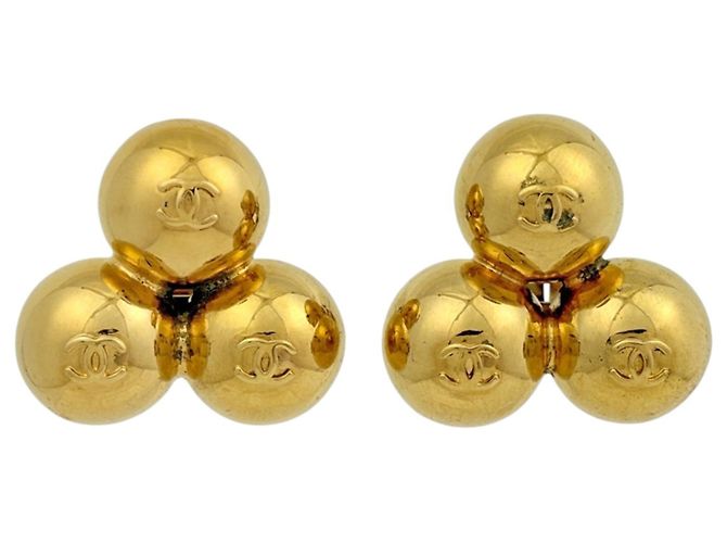 Boucles d'oreilles clips Chanel Coco Mark