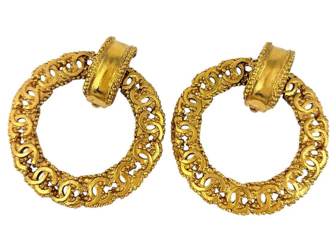 Orecchini a clip Chanel Gold