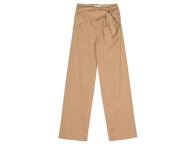 Autre Marque Prada 90er Hose aus Baumwolle Beige
