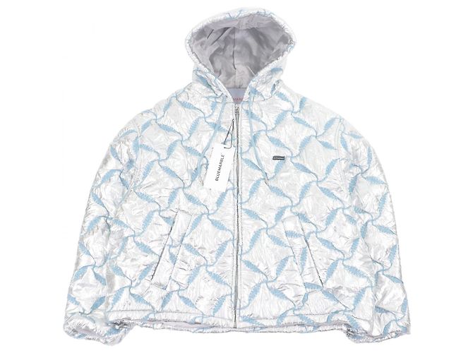 Autre Marque BLUE MARBLE Bomberjacke Polyesterjacke mit Kapuze