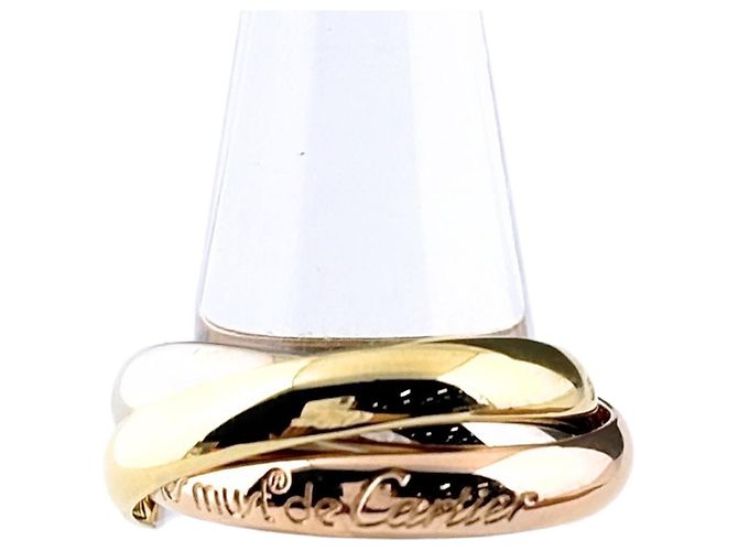 Cartier Trinity YG Yellow Gold Ring