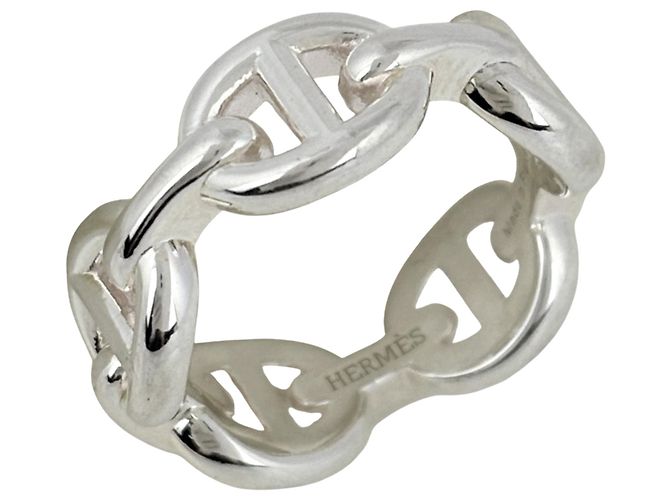 Chaîne d'ancre Hermès Hermes Chaine d'Ancre Band Ring