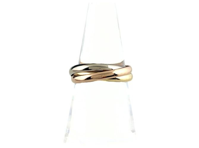Anello Cartier Trinity in oro giallo