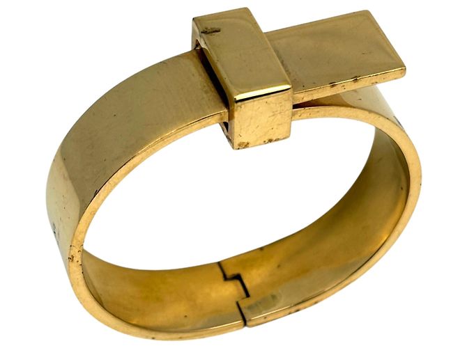 Céline Bracciale rigido donna Celine placcato oro