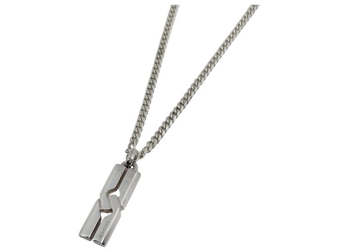 Collar Gucci Knot Infinity en plata de ley 925