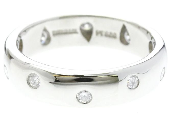 Autre Marque Tiffany Dots Diamantring aus Platin