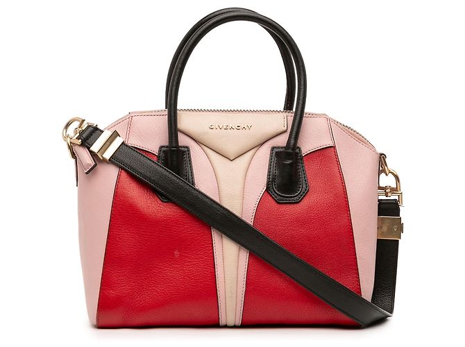 Sac à main Givenchy Antigona Architect Small en chèvre rose