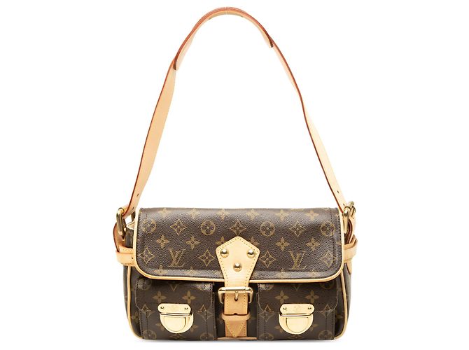 Louis Vuitton Brown Monogram Hudson PM