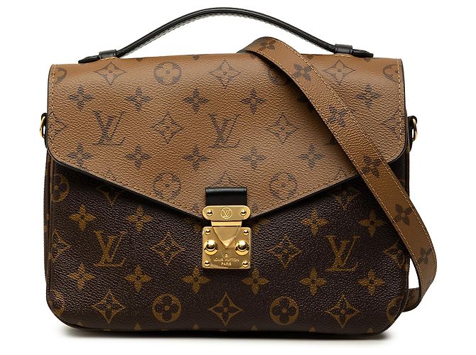 Louis Vuitton Brown Monogram Reverse Pochette Metis