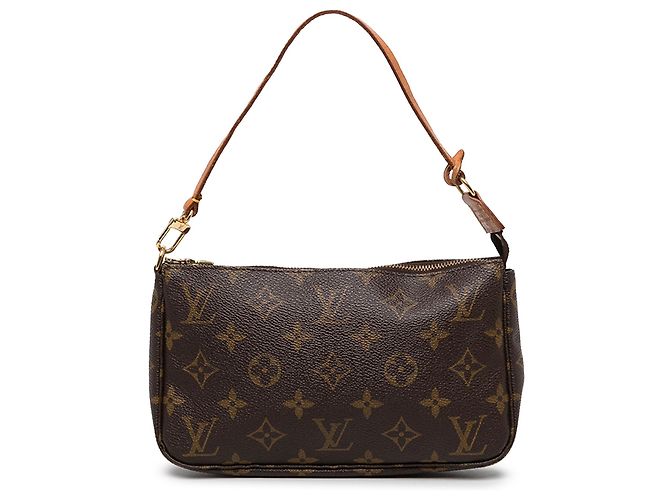 Louis Vuitton Brown Monogram Pochette Accessoires