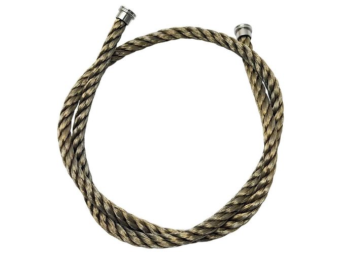CABLE INTERCHANGEABLE FRED BRACELET FORCE DOUBLE TOUR EN ACIER T20 BANGLE