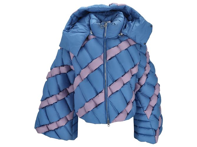 Autre Marque  Christopher Raxxy Horn Sleeve Great Wall Down Jacket in Multicolor Polyester
