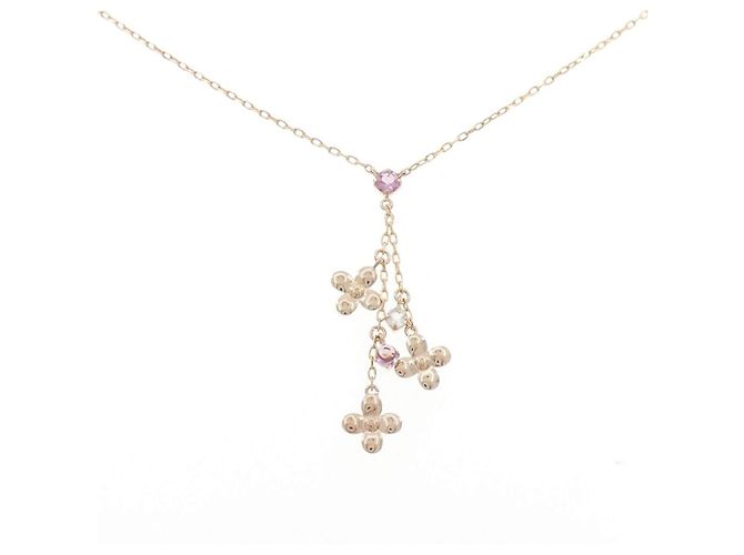 Autre Marque Collar de Turmalina Flor Au750
