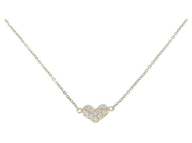 Autre Marque Collana Cuore con Diamanti Au750