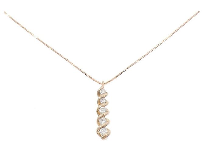 Autre Marque Collar de diamantes Au750