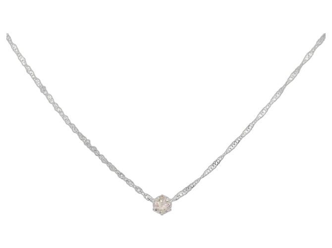 Autre Marque Collar de diamantes Pt900 Pt850