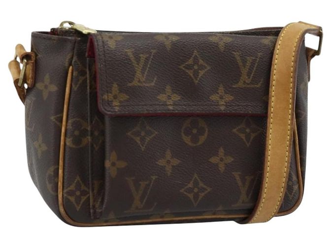 Cité LOUIS VUITTON Monogram Viva Cite PM Shoulder Bag M51165 LV