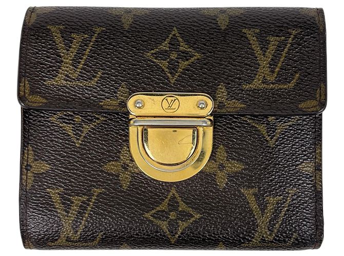 Louis Vuitton Brown Monogram Bi-fold Wallet