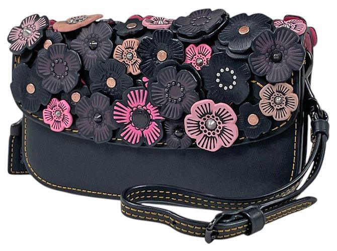 Pochette Coach Black Multi-Color