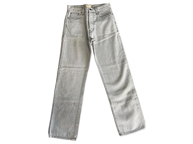 Bellerose Straight Jeans Hellgrau