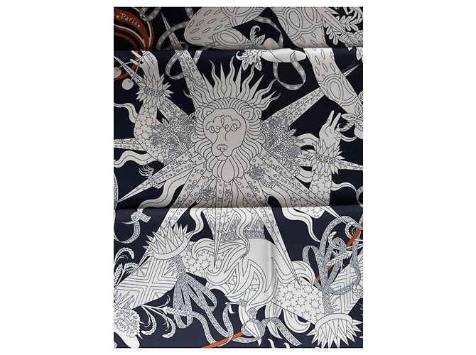 Lenço Hermès Carré Le Sacre des Saisons
