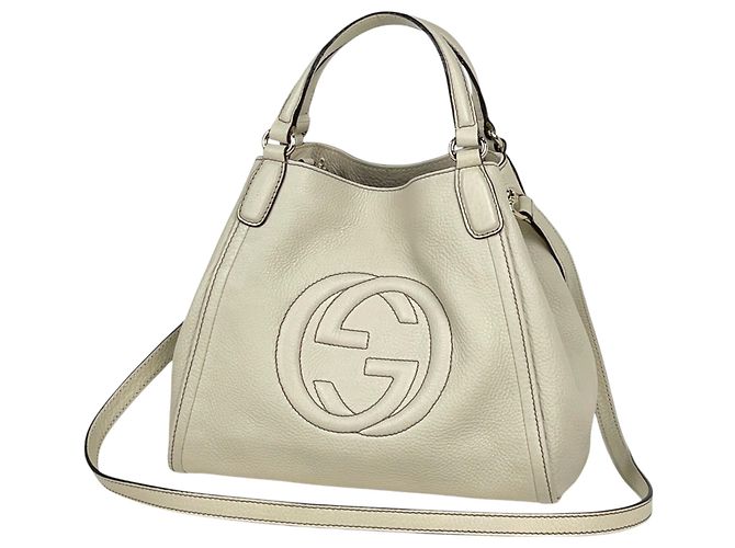 Gucci Soho Interlocking G 2-Way Lederhandtasche
