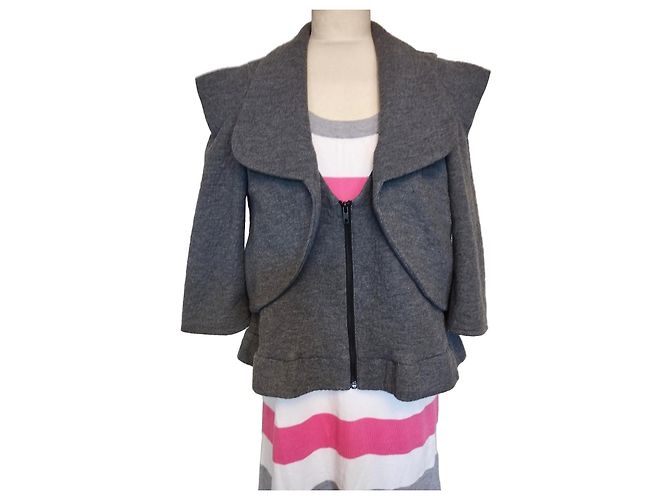 Alain Manoukian Manoukian Max Azria Structured Wool Jacket TM/L