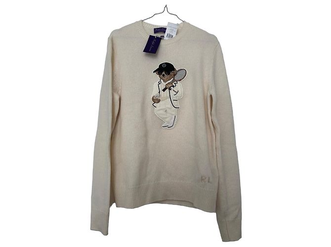 Ralph Lauren Kaschmirpullover mit Tennisbär