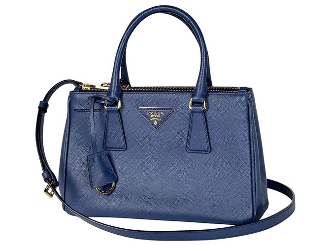 Bolsa Prada Galleria Small em azul