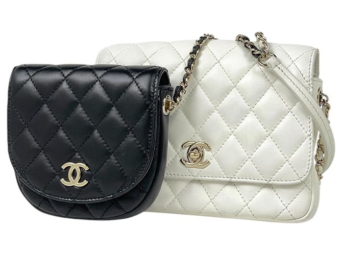 Borsa a tracolla Chanel Coco Mark Matelassé