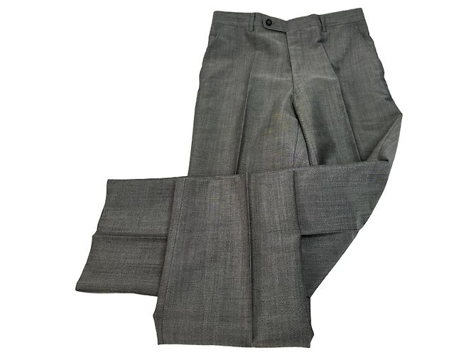 Vintage Dior Wool Pants Grey