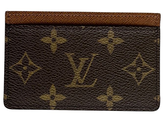 Louis Vuitton Monogram Brown Card Case