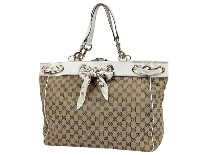 Gucci Tote Bag aus GG Pattern Canvas