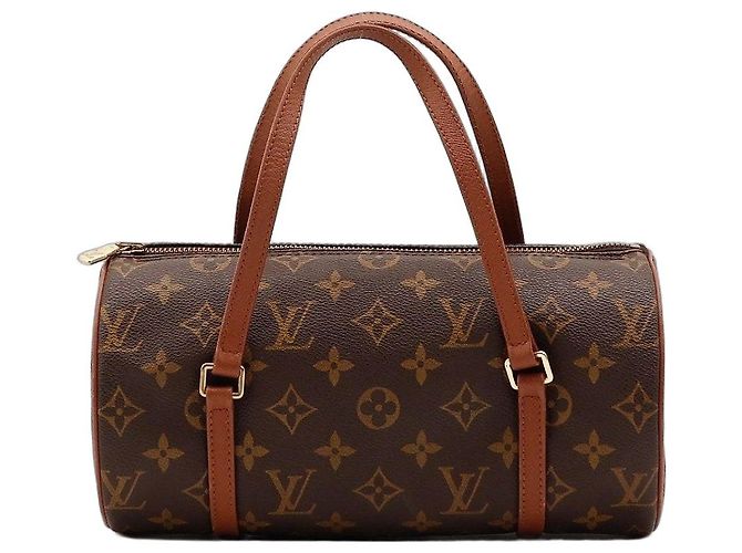 Borsa a cilindro Louis Vuitton Papillon Monogram Canvas