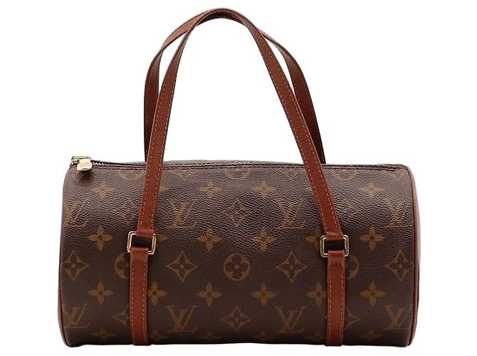 Borsa a cilindro Louis Vuitton Papillon Monogram Canvas