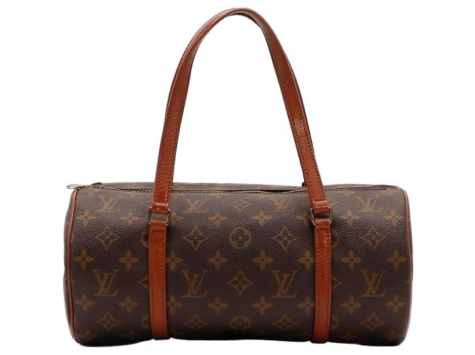 Borsa a cilindro Louis Vuitton Papillon Monogram Canvas
