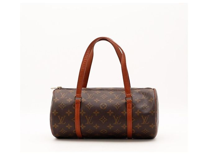 Borsa a cilindro Louis Vuitton Papillon Monogram Canvas