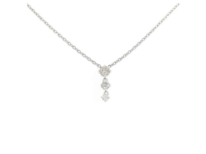 Autre Marque Collar de Diamantes Au750
