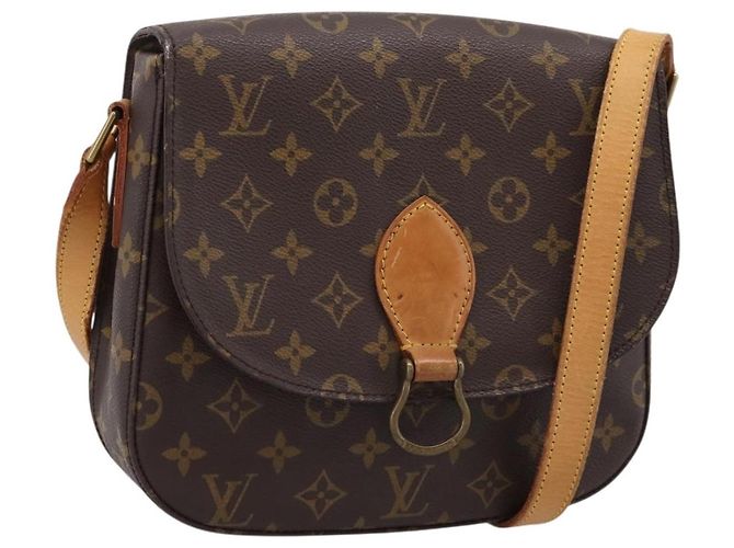 Saint-Cloud LOUIS VUITTON Monogram Saint Cloud GM Shoulder Bag M51242 LV