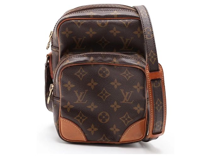 Sac à épaule Louis Vuitton Monogram Amazon en cuir