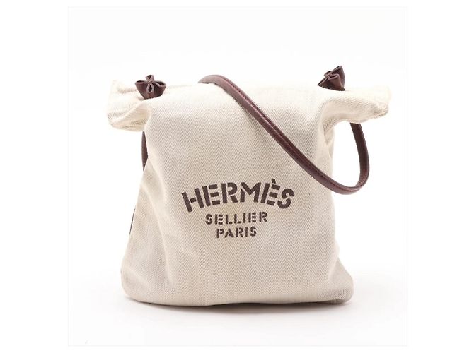 Hermès Bolsa Hermes Aline PM Toile Chevron