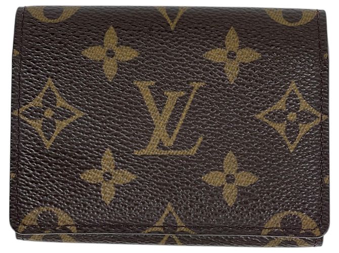 Louis Vuitton Monogram Brown Card Case